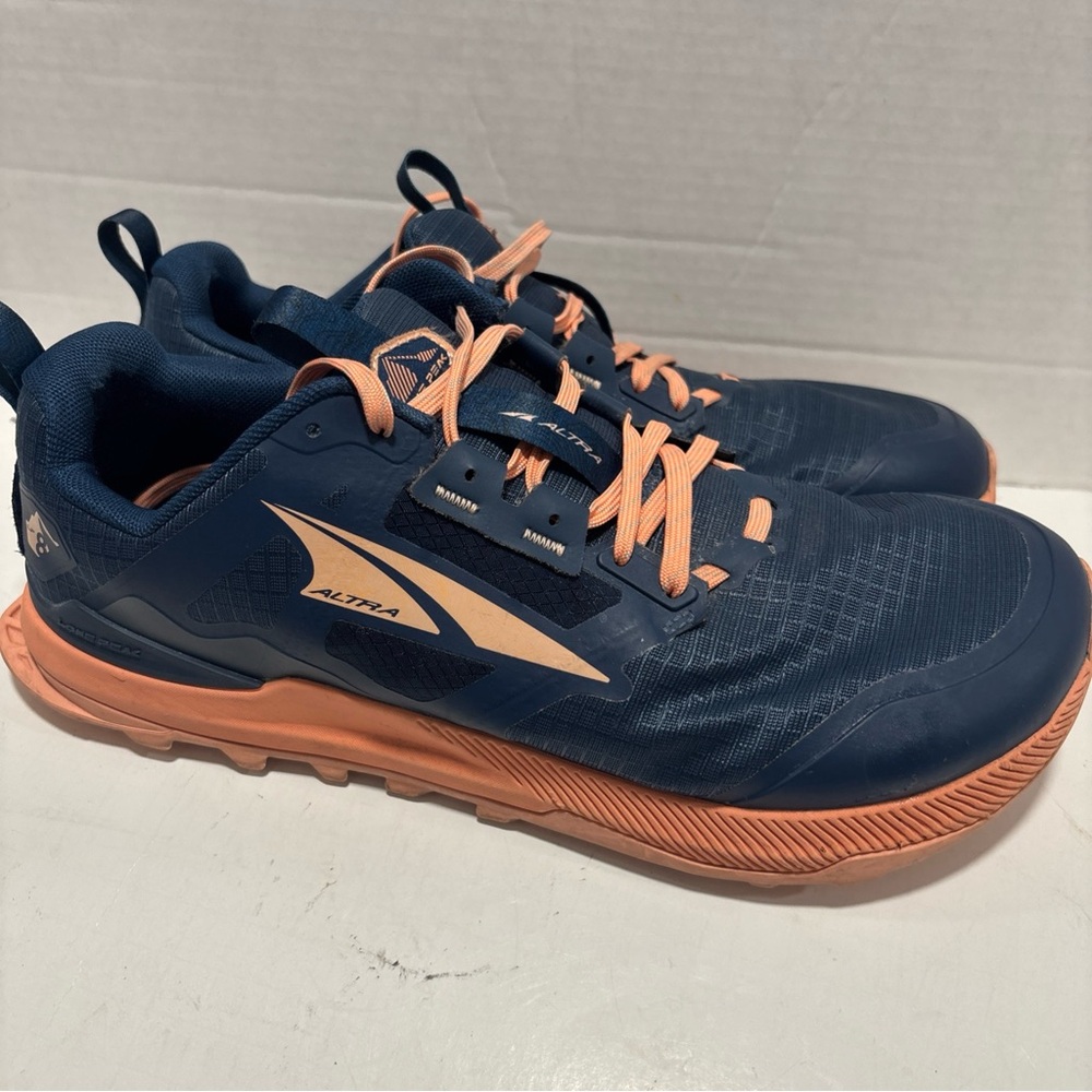 Altra Lone Peak 8 trail Running Hiking Shoes Womens  Size 11 Blue